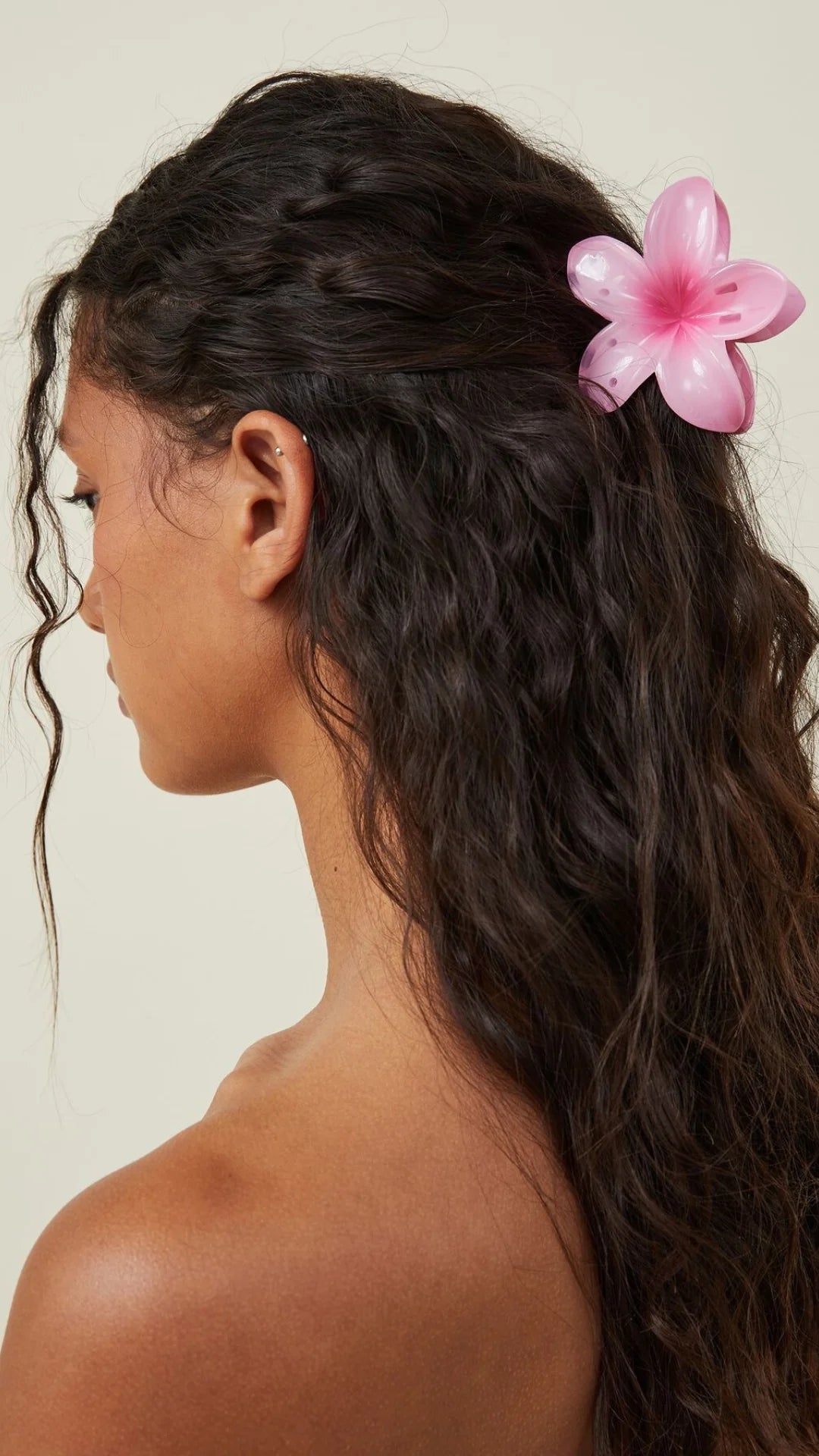 Ohana Blumen Haarklammer