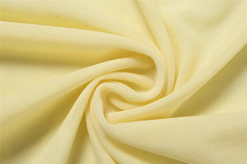 Soleil Mesh Maxi Kleid