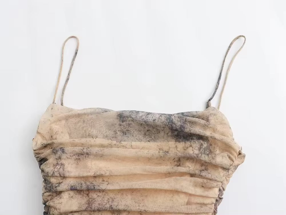 Elegance Noir Slip Kleid